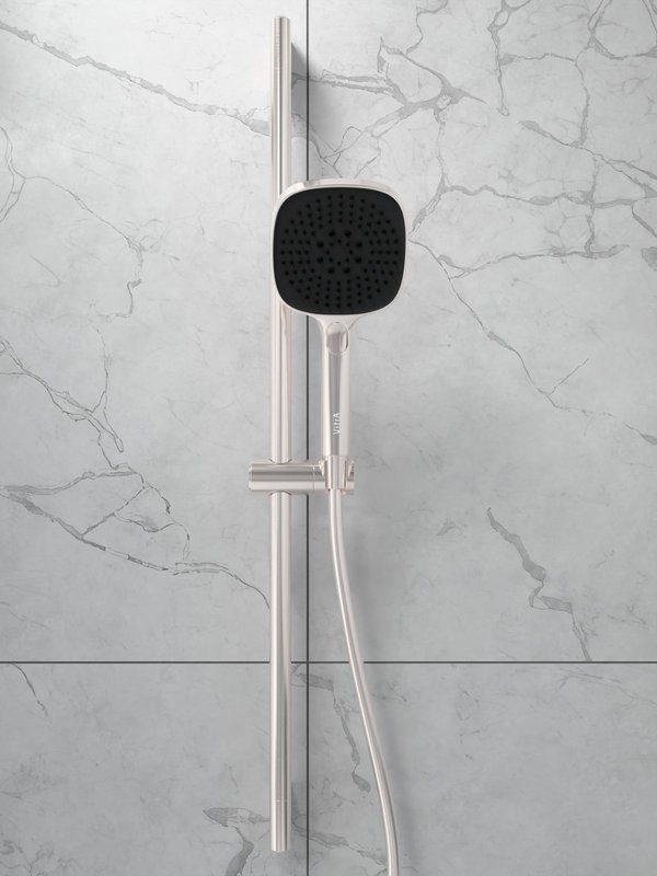 Душевой гарнитур VitrA Core Square A4591734EXP брашированный никель