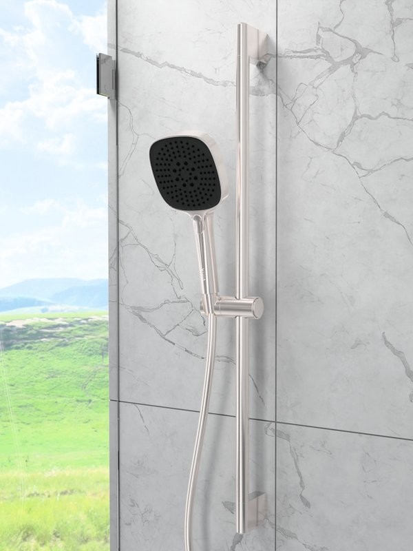 Душевой гарнитур VitrA Core Square A4591734EXP брашированный никель