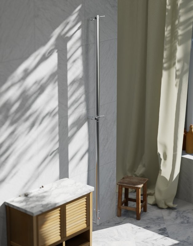 Полотенцесушитель электрический Margaroli Arcobaleno 616XGLCRB хром