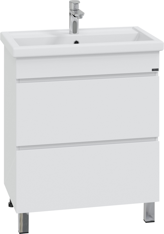 Тумба под раковину СаНта Марс 70 напольная, с ящиками