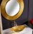 Зеркало круглое Armadi Art NeoArt Shine золото