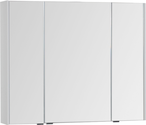 Зеркало-шкаф Aquanet Латина 90 белое
