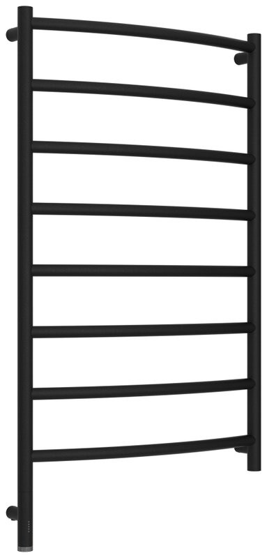 Полотенцесушитель электрический Сунержа Галант 3.1 15-6000-1060 110x65 см, подключение слева, темный титан муар, лесенка