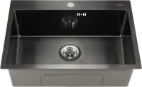 Мойка кухонная Melana D6545HB графит