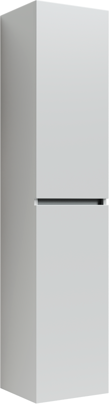 Шкаф пенал для ванной Sancos Urban 35 см белый глянец