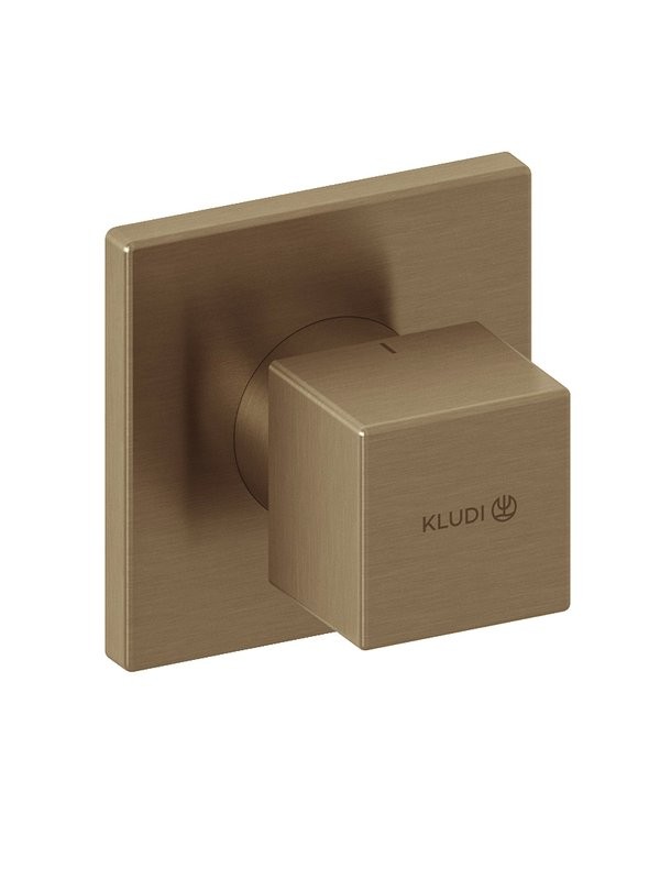 Вентиль Kludi Decus 54816N175 брашированная бронза PVD