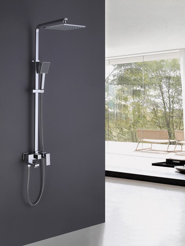 Душевая стойка Abber Daheim AF8216L хром