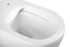 Унитаз подвесной Evo VT1-34 безободковый, цвет белый, ультратонкое soft-close сиденье