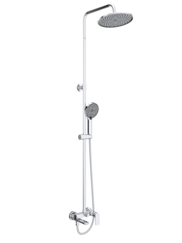 Душевая стойка BelBagno Marino MARINO-VSCM-CRM хром