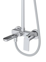 Душевая стойка BelBagno Marino MARINO-VSCM-CRM хром