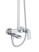 Душевая стойка BelBagno Marino MARINO-VSCM-CRM хром