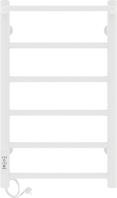 Полотенцесушитель электрический Laris Прайм ЧК П6 400/600 белый, L