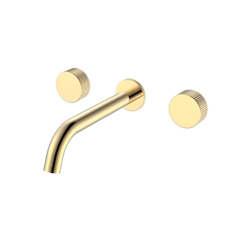 Смеситель для раковины Boheme Stick linea 152-2-G.3 С ВНУТРЕННЕЙ ЧАСТЬЮ, gold