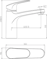 Комплект для ванной Rossinka RS45-11 + RS45-30