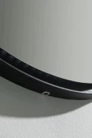 Зеркало круглое Allen Brau Infinity 80 с подсветкой, черное