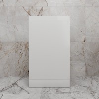 Тумба под раковину без столешницы Style Line Моно 50 напольная, белый глянец