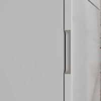 Тумба под раковину без столешницы Style Line Моно 50 напольная, белый глянец