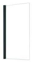 Шторка на ванну Azario Merrit 80х140 цвет профиля черный AZ-NF6211-1 800 BLACK