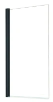 Шторка на ванну Azario Merrit 80х140 цвет профиля черный AZ-NF6211-1 800 BLACK
