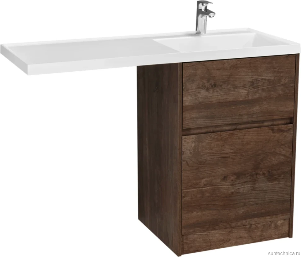 Тумба с раковиной AQUATON Лондри 60 R, дуб кантри