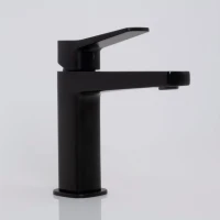 Смеситель для раковины в ванную WasserKRAFT, черный