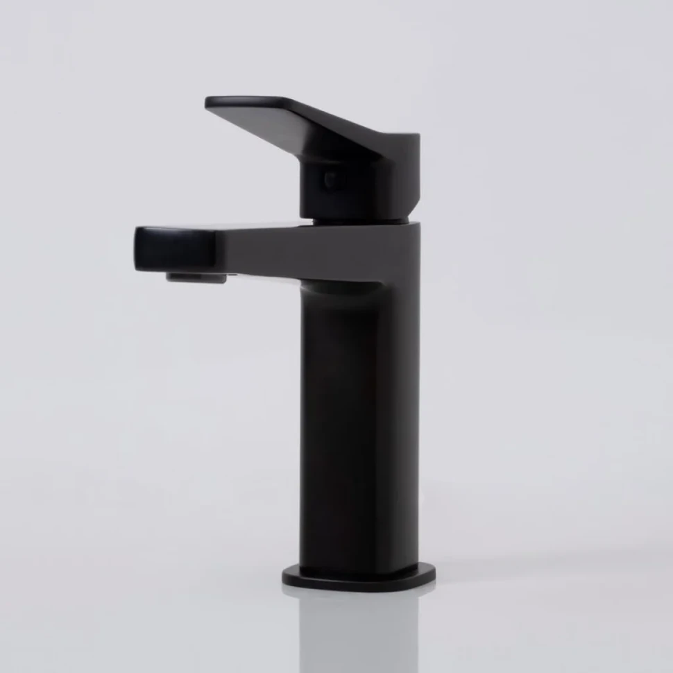 Смеситель для раковины в ванную WasserKRAFT, черный
