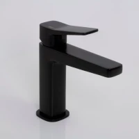 Смеситель для раковины в ванную WasserKRAFT, черный