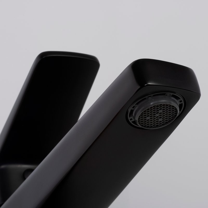 Смеситель для раковины в ванную WasserKRAFT, черный