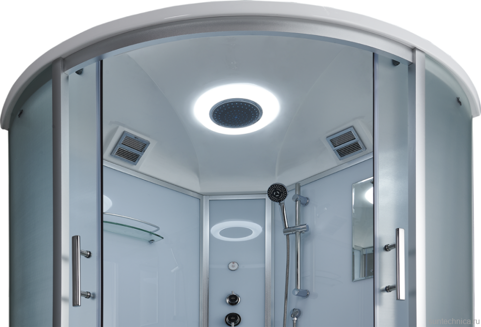 Душевая кабина Timo Standart T-6635SF Silver F с высоким поддоном