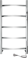 Полотенцесушитель электрический Indigo Arc Lux LCALE70-30Rt серебристый