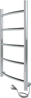 Полотенцесушитель электрический Indigo Arc Lux LCALE70-30Rt серебристый
