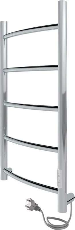 Полотенцесушитель электрический Indigo Arc Lux LCALE70-30Rt серебристый