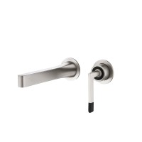 Смеситель для раковины Boheme Duo 165-NB С ВНУТРЕННЕЙ ЧАСТЬЮ, nickel brush