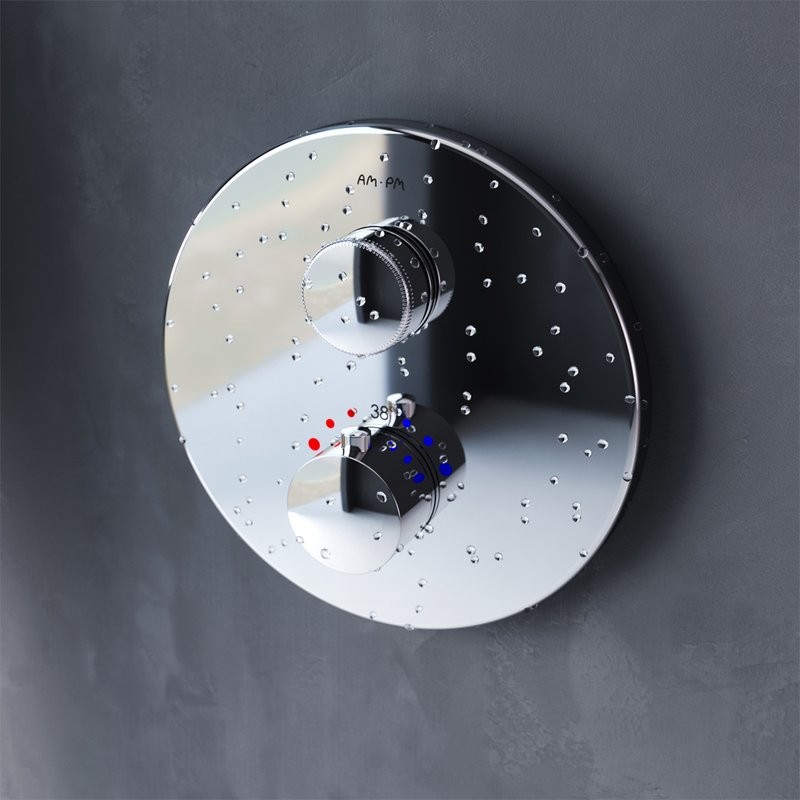 Термостатический смеситель встраиваемый AM.PM Inspire V2.0 F50A75700 для ванны с душем