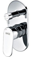Встраиваемый смеситель для душа и ванны Wasserkraft Donau 5341 С ВНУТРЕННЕЙ ЧАСТЬЮ