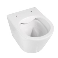 Унитаз-компакт напольный Abber Rechteck AC1210TMW безободковый, с микролифтом, белый матовый