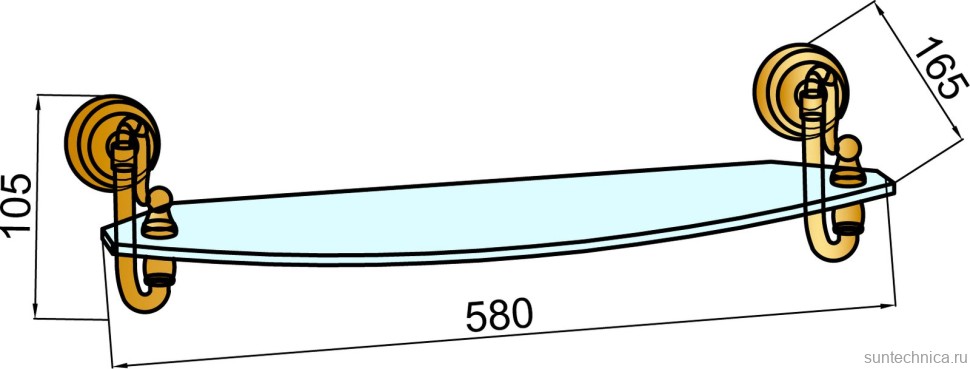 Полка Boheme Medici 10607