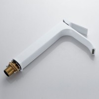 Смеситель для раковины/умывальника высокий Shevanik S4011C, белый Смеситель для раковины/умывальника высокий Shevanik S4011C, белый