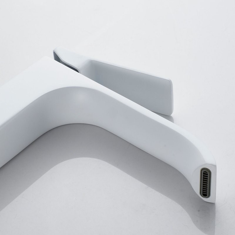 Смеситель для раковины/умывальника высокий Shevanik S4011C, белый