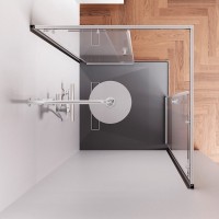 Душевой уголок AM.PM X-Joy W94G-403-9090-MT1K 90х90 см Душевой уголок AM.PM X-Joy W94G-403-9090-MT1K 90х90 см