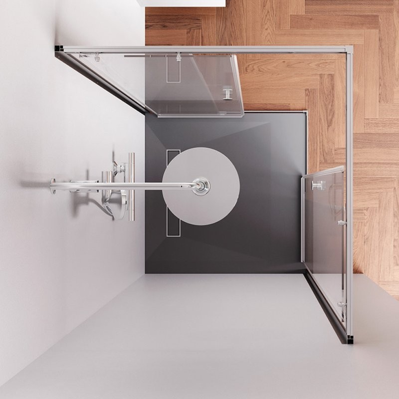 Душевой уголок AM.PM X-Joy W94G-403-9090-MT1K 90х90 см