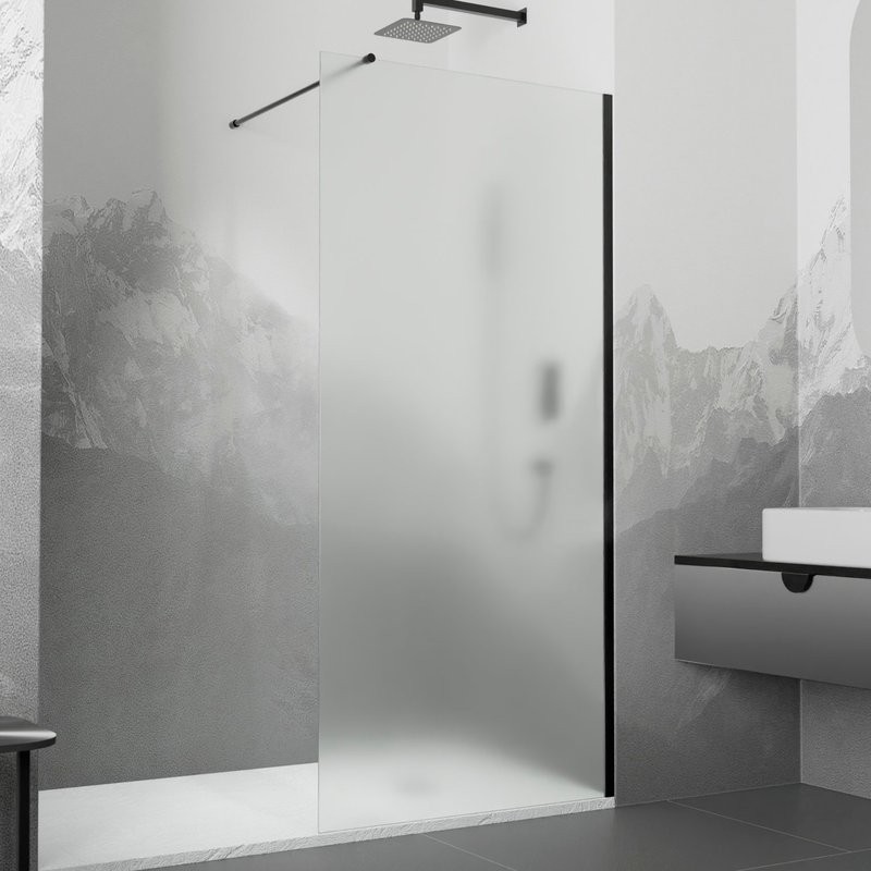 Душевая перегородка RGW Walk In WA-010-B 70x200, стекло сатин