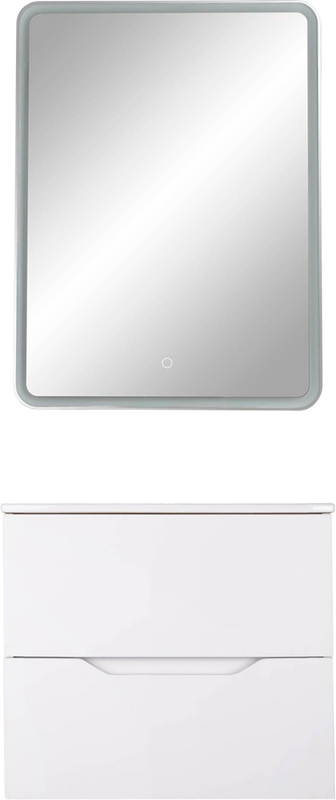 Мебель для ванной комнаты Orange Line 60 белая матовая