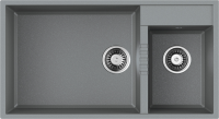 Мойка кухонная Omoikiri Tedori 85-2-U-GR leningrad grey