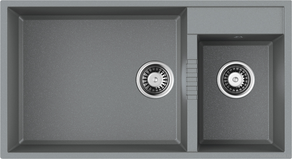 Мойка кухонная Omoikiri Tedori 85-2-U-GR leningrad grey