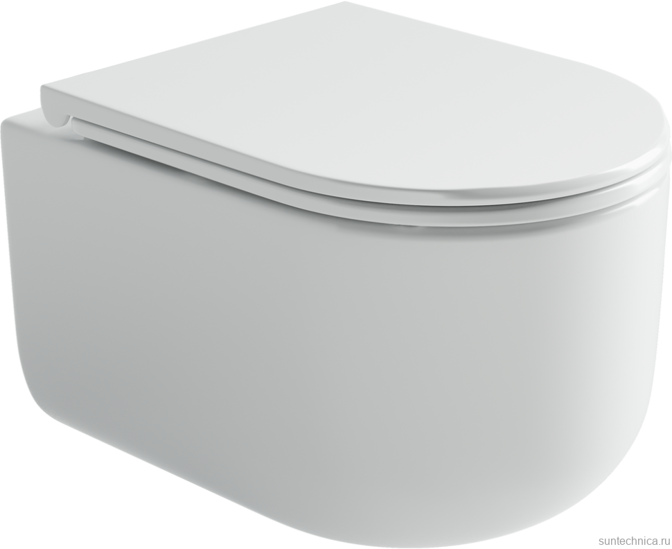 Комплект Ceramicanova Унитаз подвесной Ulma Rimless CN4006 безободковый, с микролифтом + Инсталляция Balance CN121001MB с кнопкой Circle матовой черной