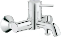 Смеситель для ванны с душем Grohe BauClassic 32865000 Смеситель для ванны с душем Grohe BauClassic 32865000