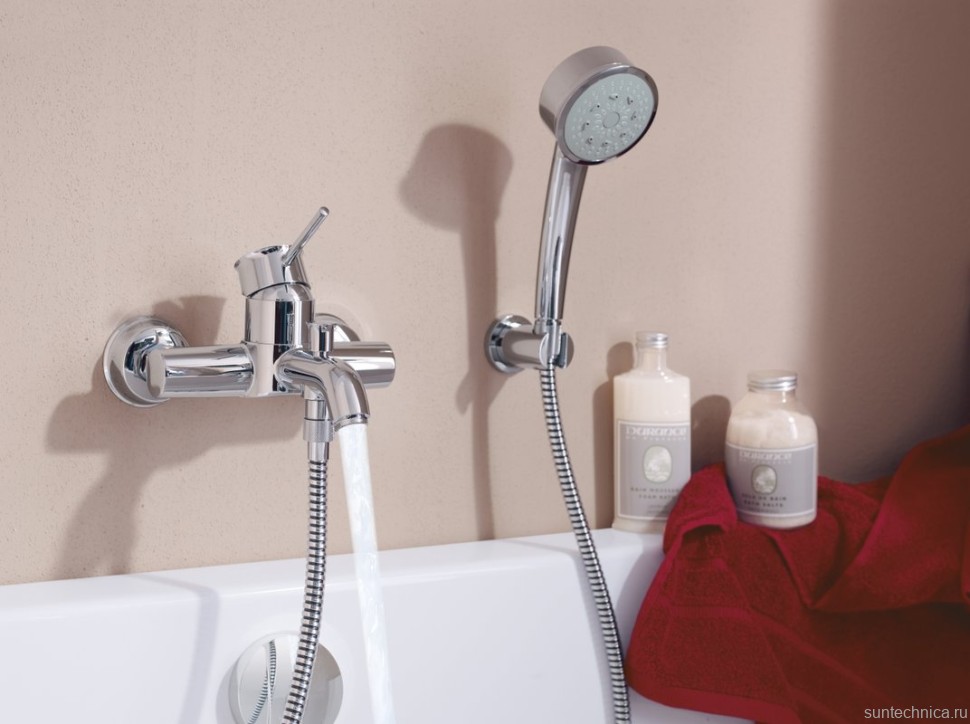 Смеситель для ванны с душем Grohe BauClassic 32865000