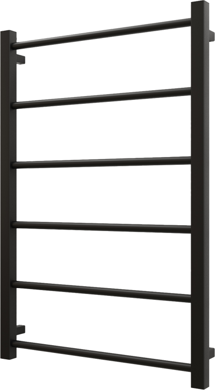 Полотенцесушитель водяной Grota Simple 80x53, RAL9005 черный матовый