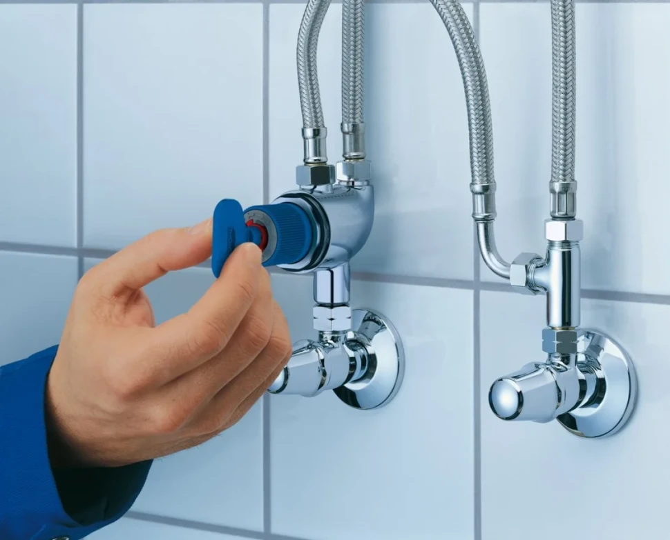 Термостатический смеситель Grohe Grohtherm Micro 34487000 для раковины